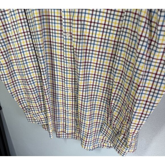 Duluth Trading Co. Mens Multicolored Plaid Casual Button Up XL 100% Cotton - Picture 4 of 12